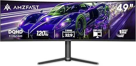 شاشه  AMZFAST AMZG49C7U 5 K-5120*1440 - 120HZ