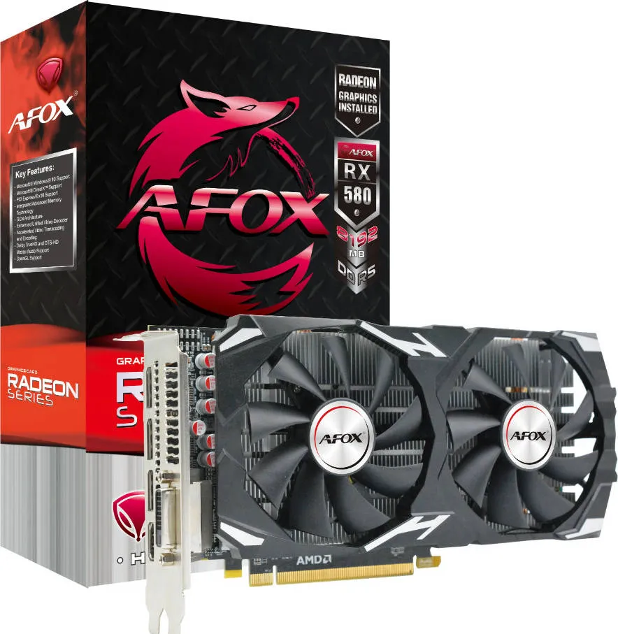 كارت شاشه AFOX RADEON RX 580