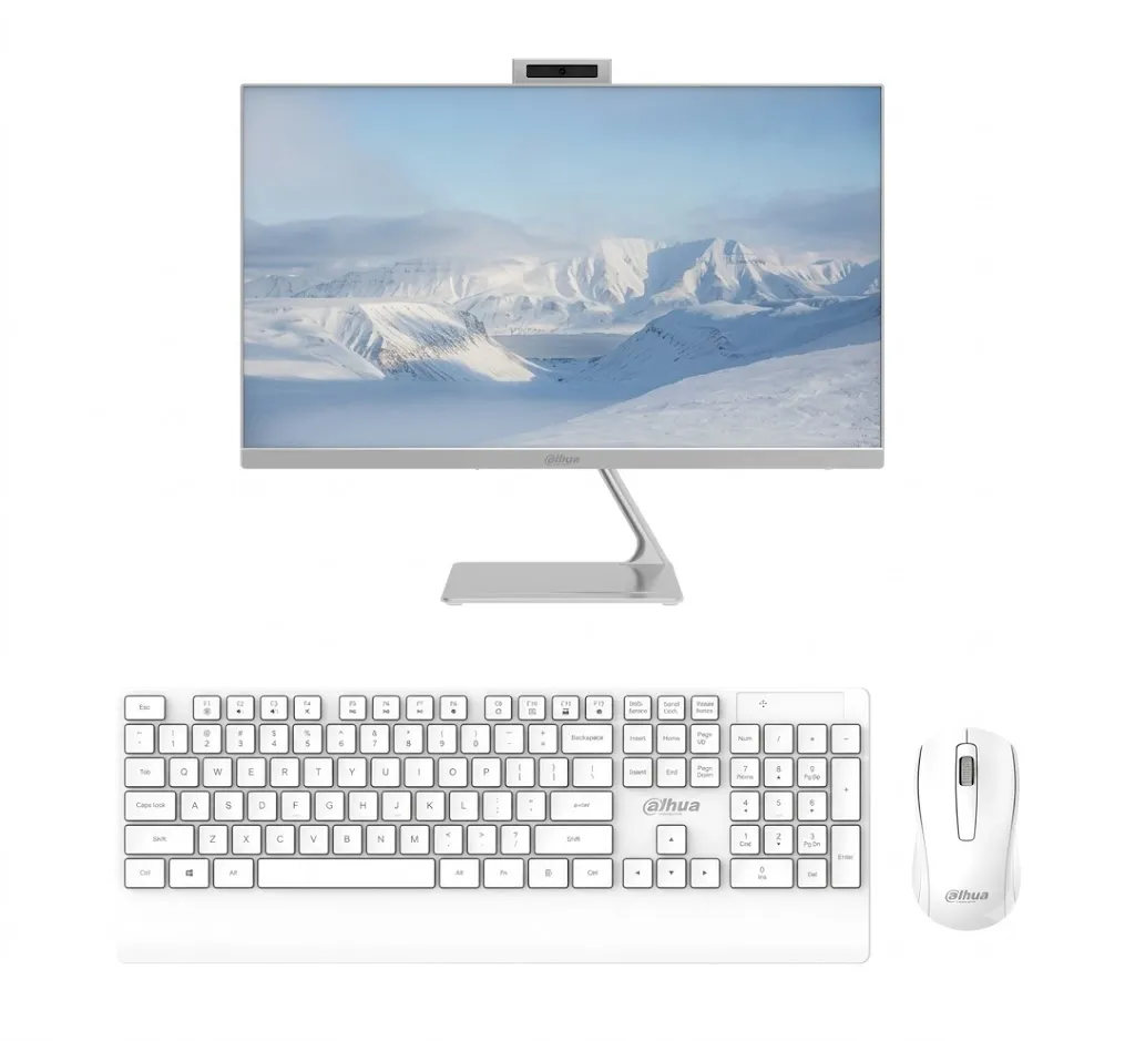 جديد دهوا  ALL IN ONE DAHUA AC24-I520z CI5 12400 RAM 8 HARD 256 SSD 24 INCH FOLL HD DOS