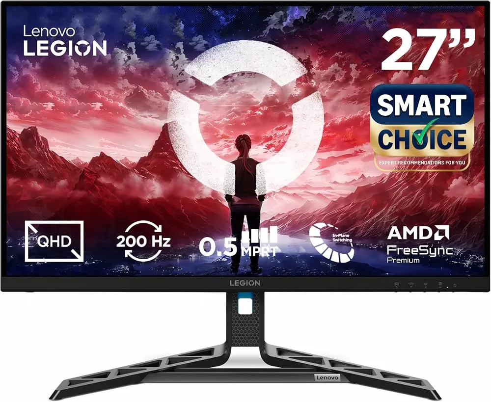 شاشه LENOVO R27QE-GEN2 - 2K -1440*2560-0.5 MS - 200 HZ