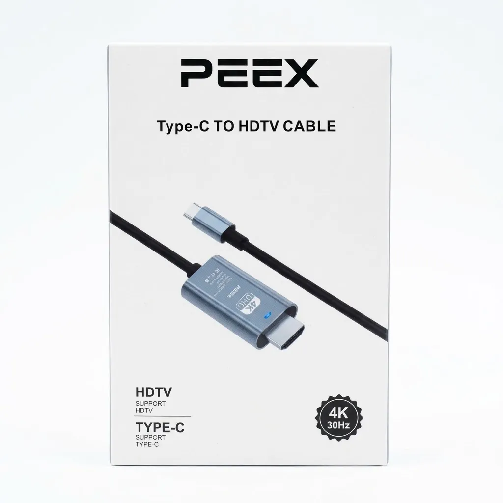 كيبل PEEX TYPE C TO HDTV CABLE 2M