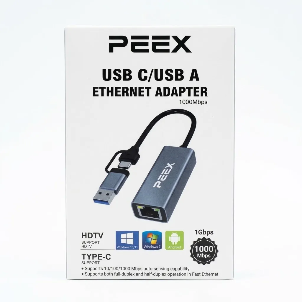 هبPEEX USB CIA TO LAN 1GB